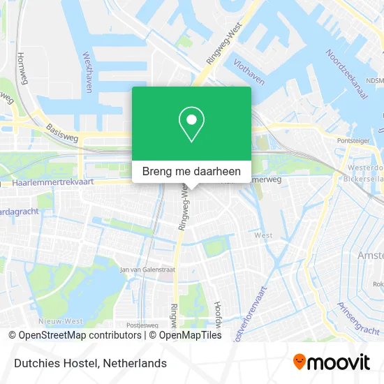 Dutchies Hostel kaart