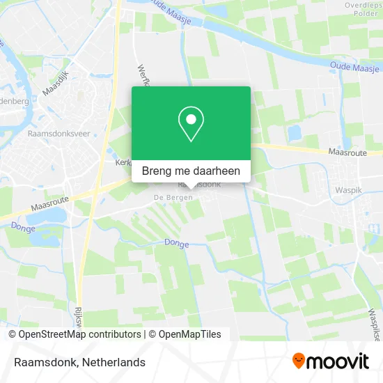 Raamsdonk kaart