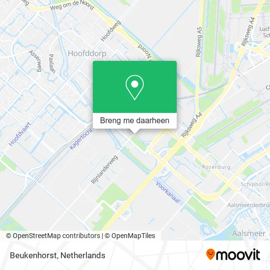 Beukenhorst kaart