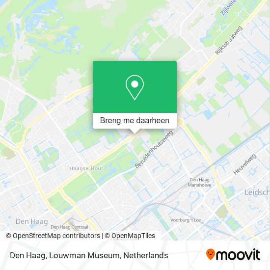 Den Haag, Louwman Museum kaart