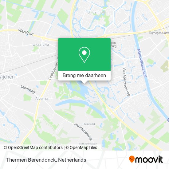 Thermen Berendonck kaart