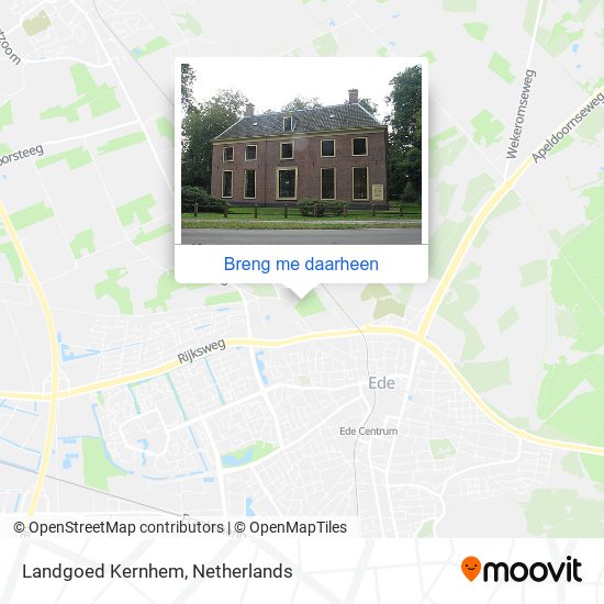 Landgoed Kernhem kaart