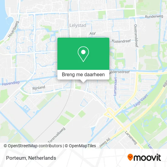 Porteum kaart