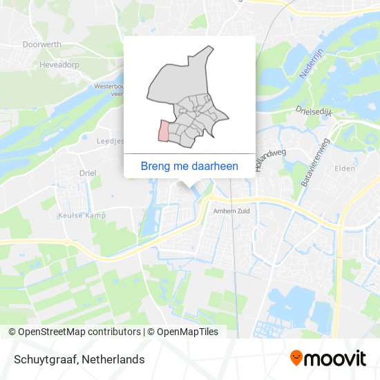 Verslaving Controversieel twee Hoe gaan naar Schuytgraaf in Arnhem via Bus of Trein?