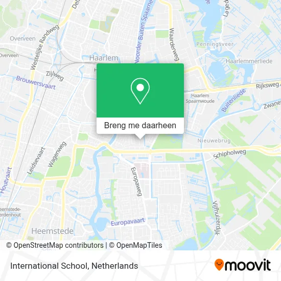 International School kaart