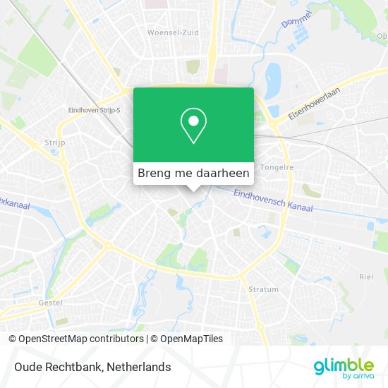 Oude Rechtbank kaart