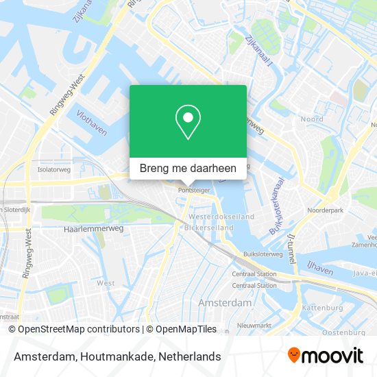 Amsterdam, Houtmankade kaart