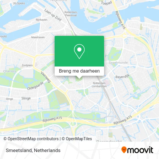 Smeetsland kaart