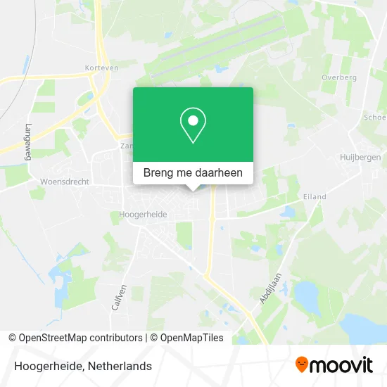 Hoogerheide kaart