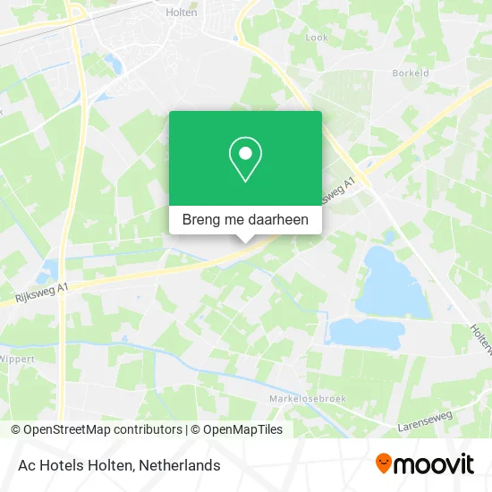 Ac Hotels Holten kaart