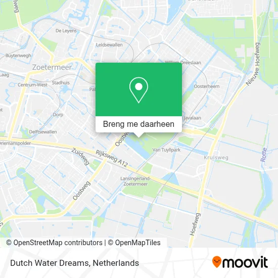 Dutch Water Dreams kaart