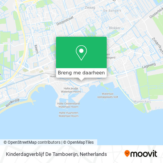 Kinderdagverblijf De Tamboerijn kaart