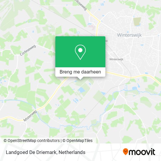 Landgoed De Driemark kaart