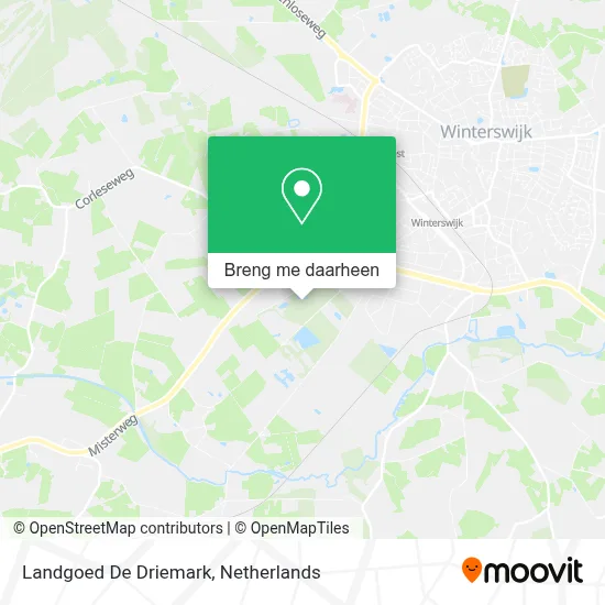 Landgoed De Driemark kaart