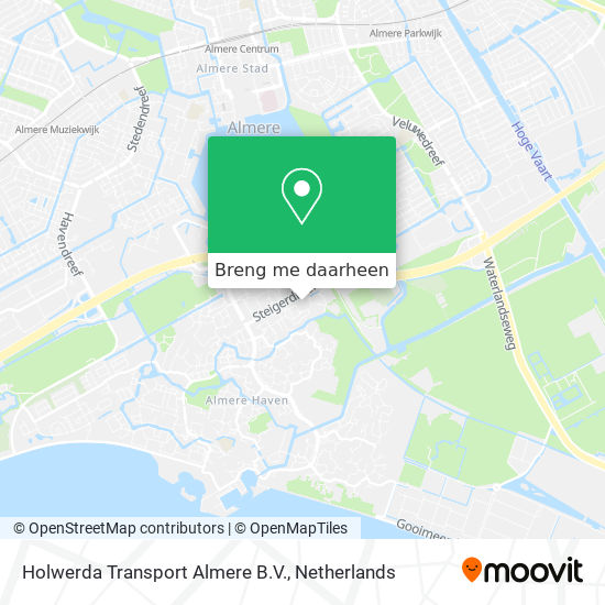 Holwerda Transport Almere B.V. kaart