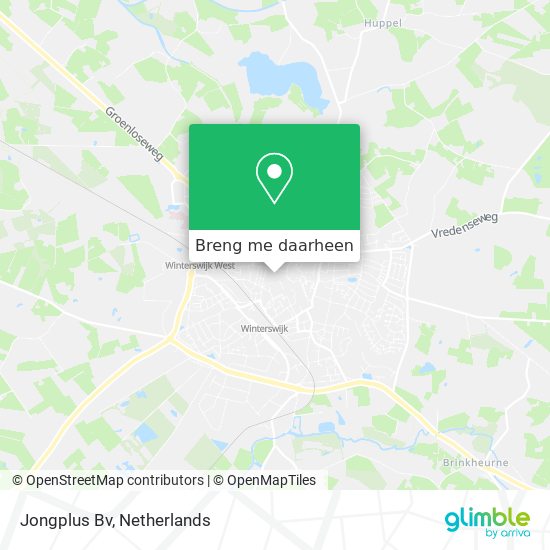 Jongplus Bv kaart