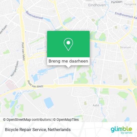 Bicycle Repair Service kaart