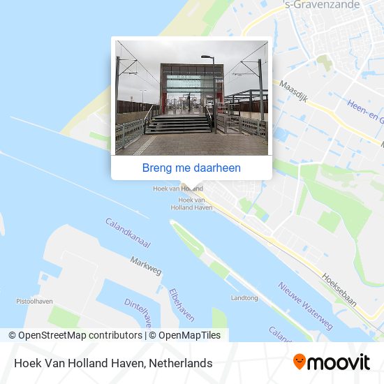 Hoek Van Holland Haven kaart