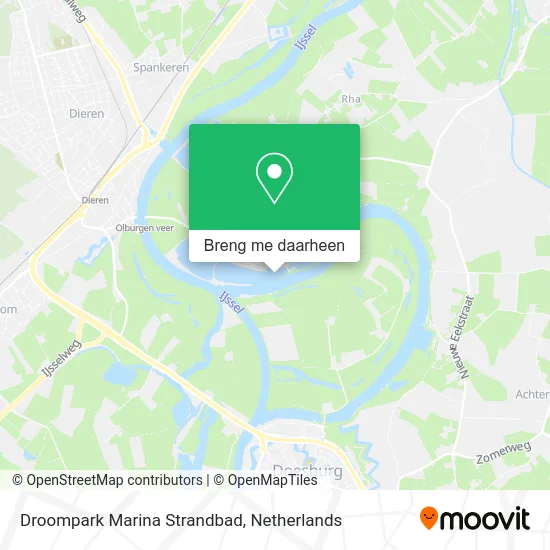 Droompark Marina Strandbad kaart