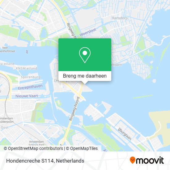 Hondencreche S114 kaart