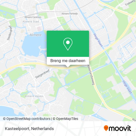 Kasteelpoort kaart