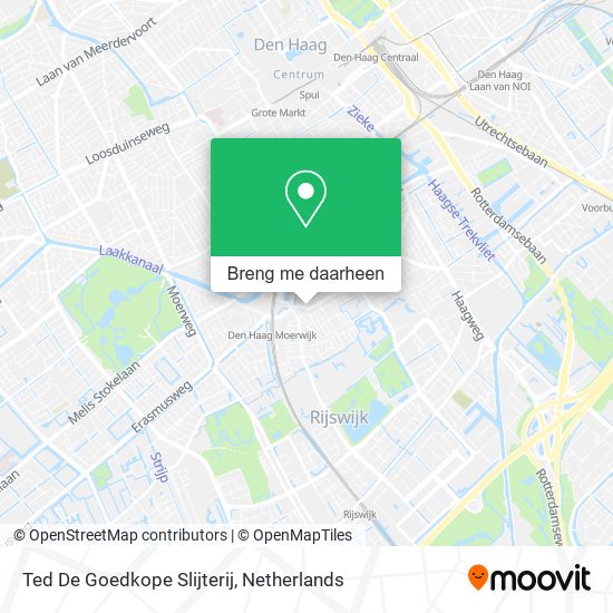 Ted De Goedkope Slijterij kaart