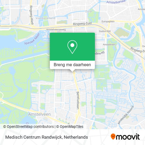 Medisch Centrum Randwijck kaart