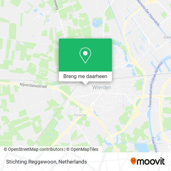 Stichting Reggewoon kaart