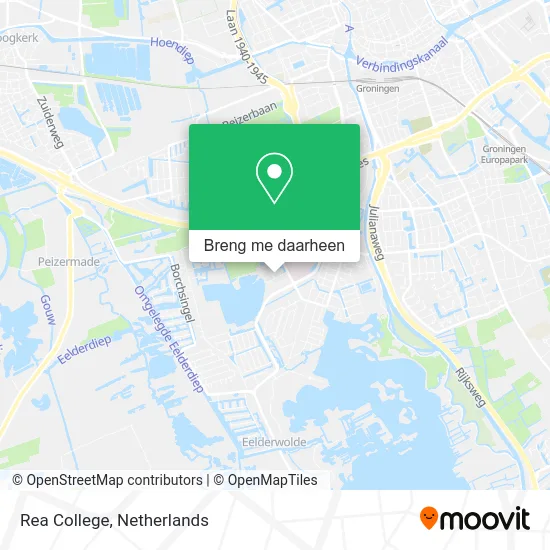 Rea College kaart