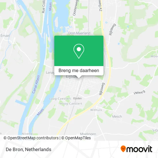 De Bron kaart
