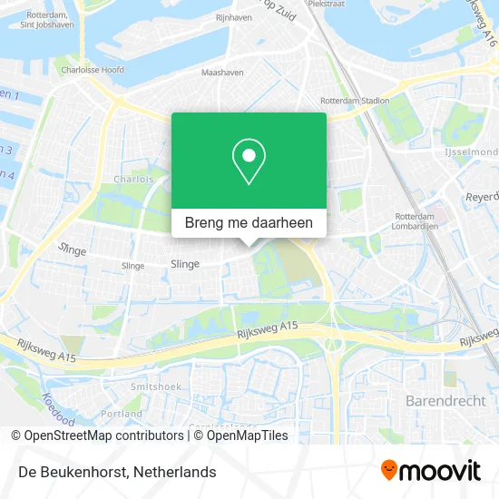 De Beukenhorst kaart