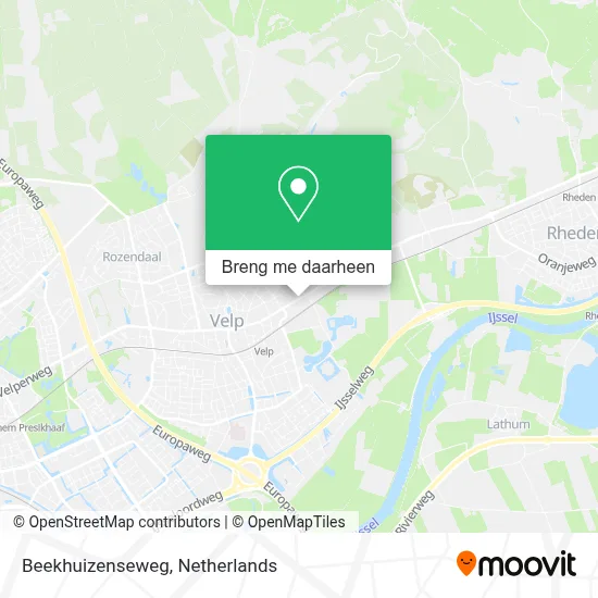 Beekhuizenseweg kaart