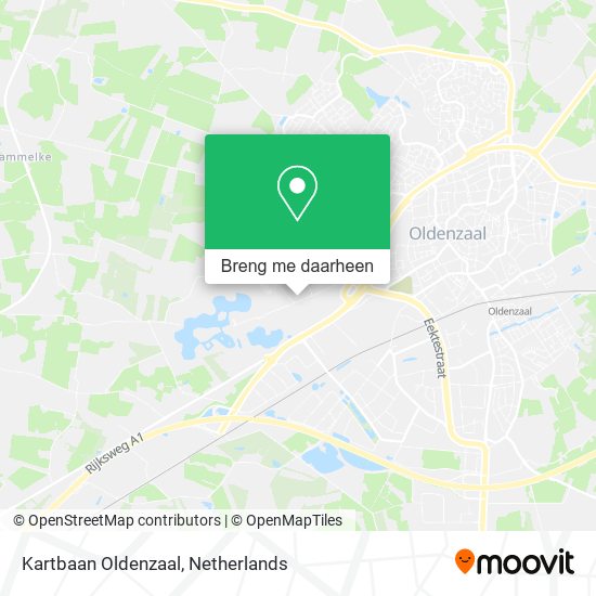 Kartbaan Oldenzaal kaart