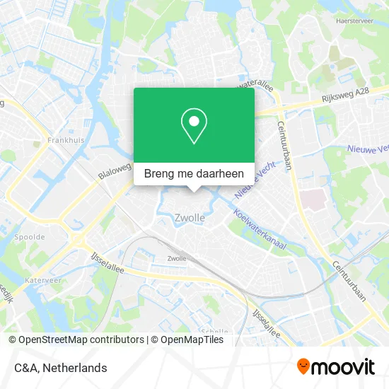 C&A kaart