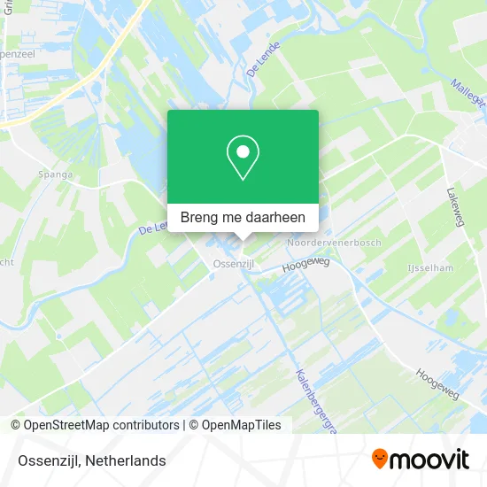 Ossenzijl kaart