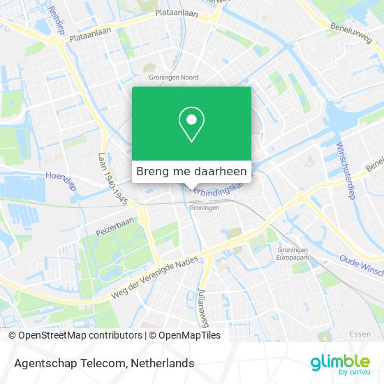 Agentschap Telecom kaart