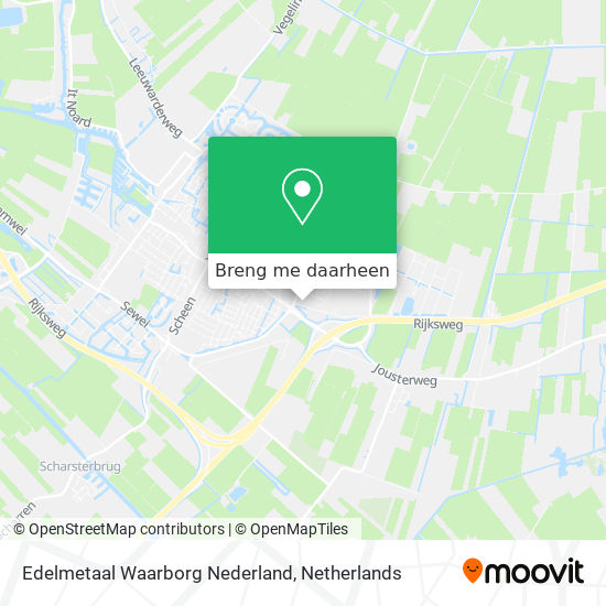 Edelmetaal Waarborg Nederland kaart