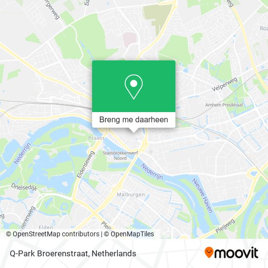 Q-Park Broerenstraat kaart