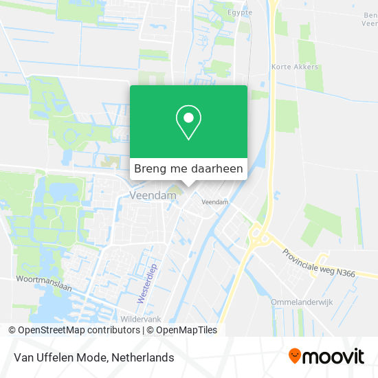 Van Uffelen Mode kaart