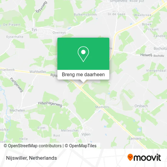 Nijswiller kaart