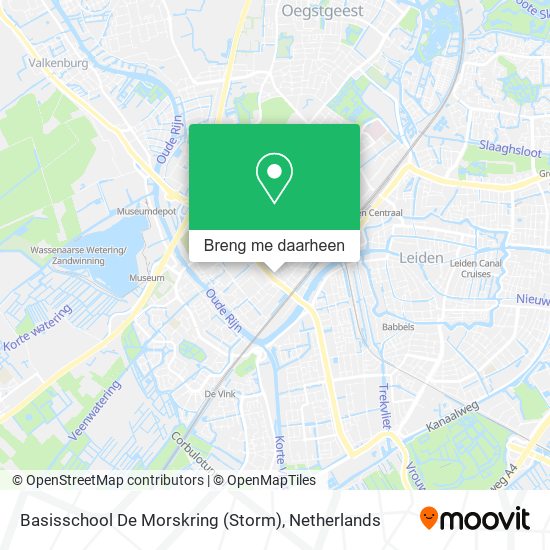 Basisschool De Morskring (Storm) kaart