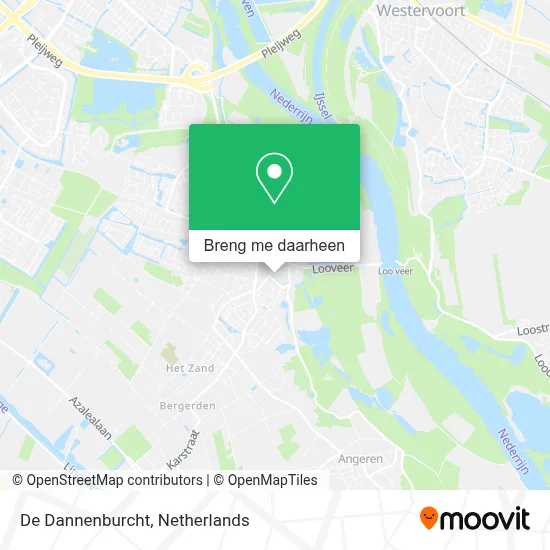 De Dannenburcht kaart