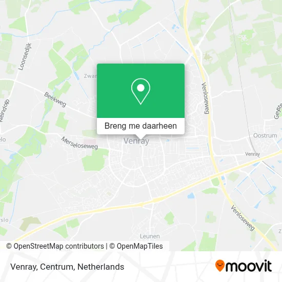 Venray, Centrum kaart