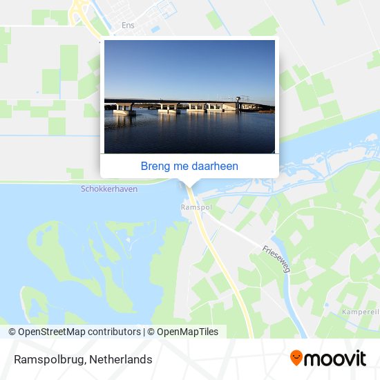 Ramspolbrug kaart