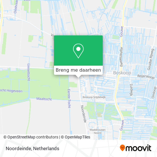 Noordeinde kaart