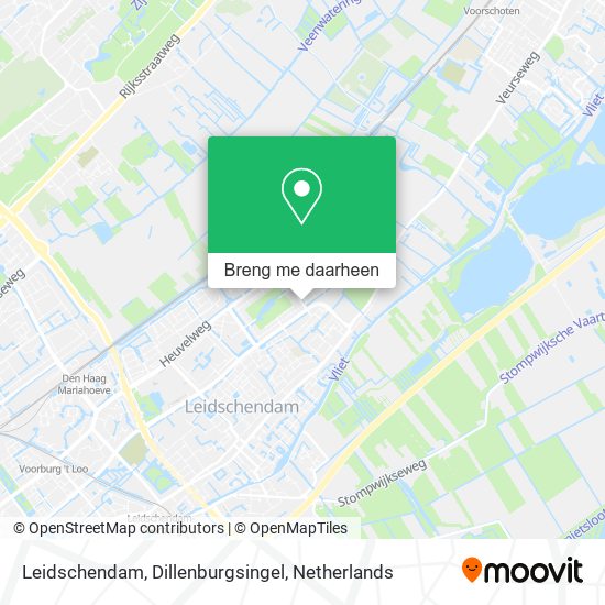 Leidschendam, Dillenburgsingel kaart