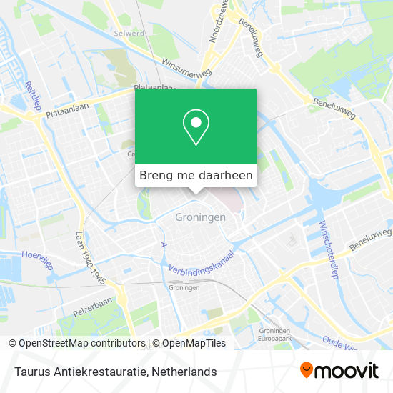 Taurus Antiekrestauratie kaart