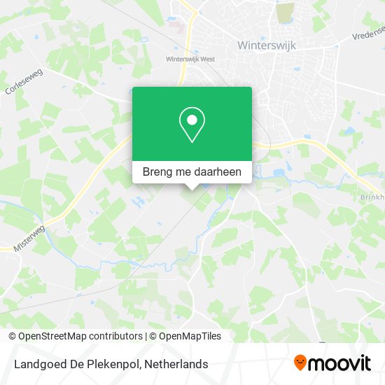 Landgoed De Plekenpol kaart
