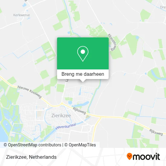 Zierikzee kaart