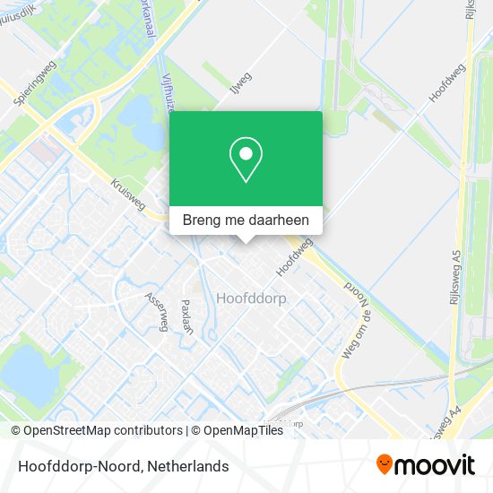 Hoofddorp-Noord kaart